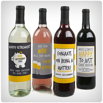 Retirement Party Wine