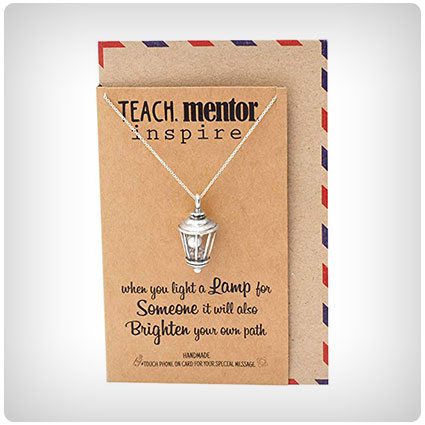 Teacher Lamp Necklace