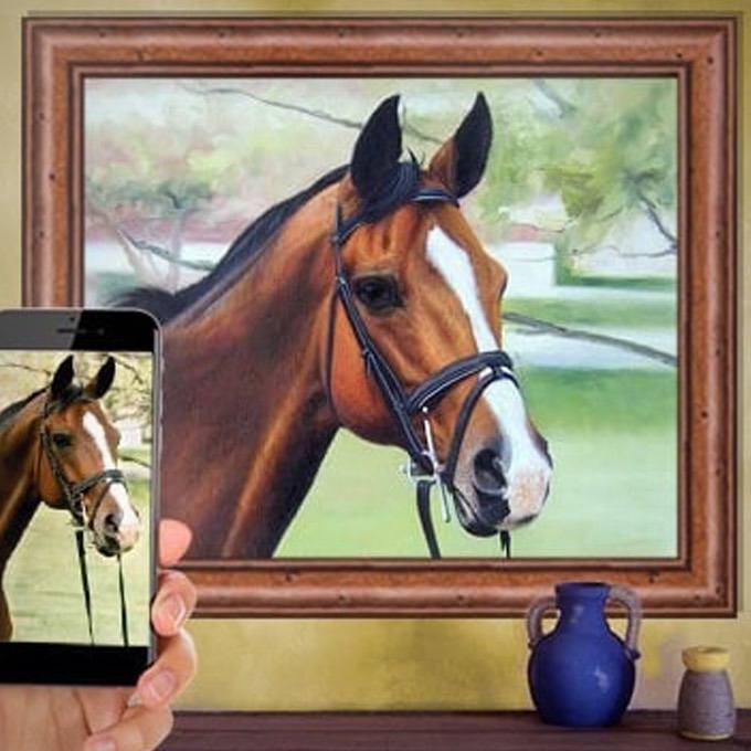 Custom Horse Paintings