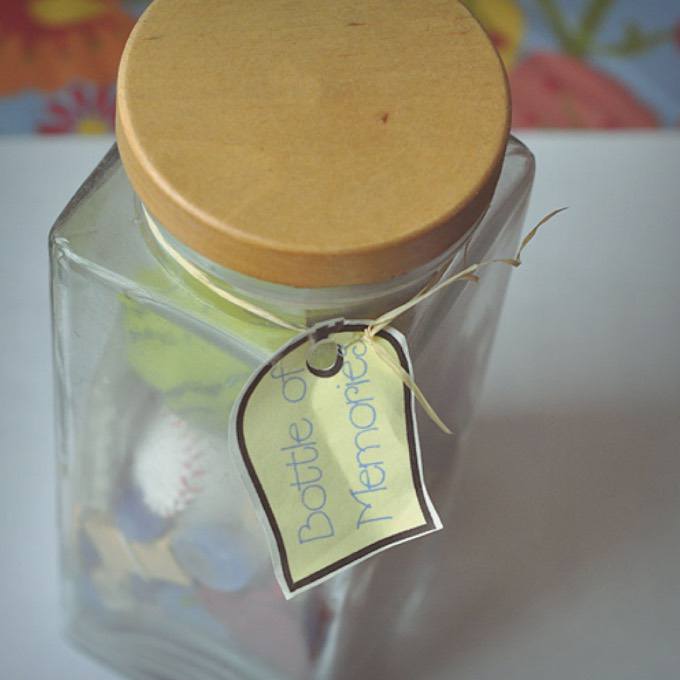 Diy Bottle of Memories