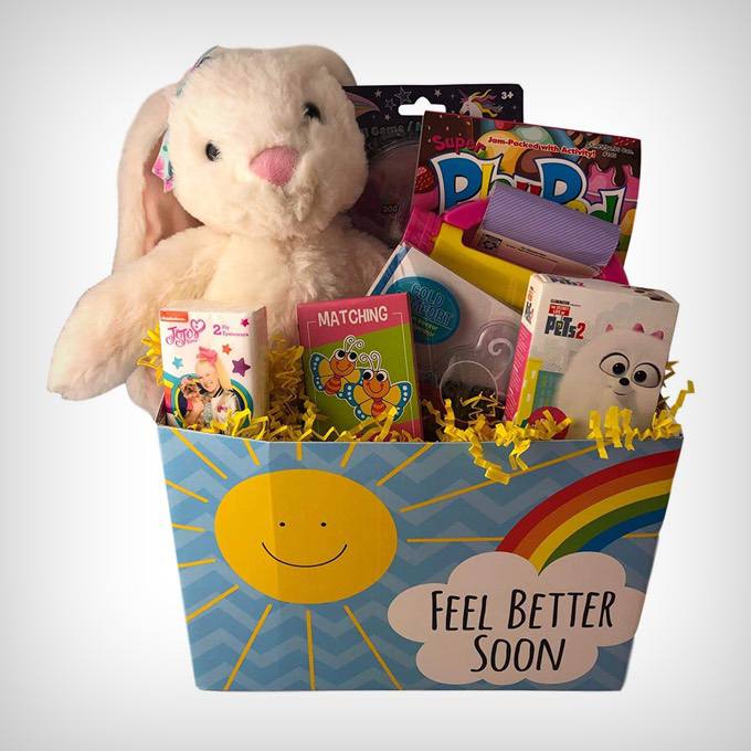 Personalized Gift Bucket Basket with Bear Gift for Kids or Adults 