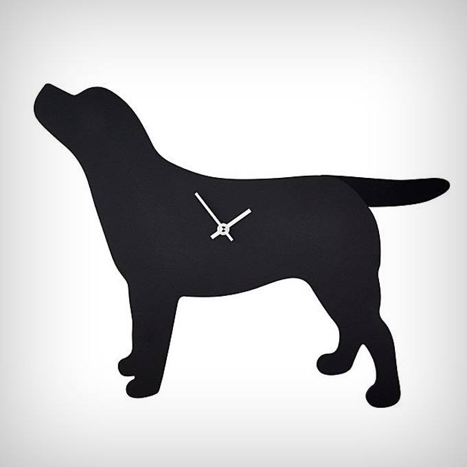 Tail Wagging Dog Breed Clock