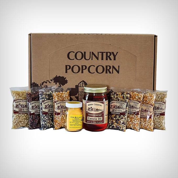 Amish Country Popcorn Gift Set