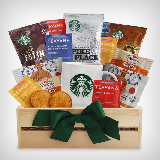 California Delicious Starbucks Daybreak Coffee Gift Basket
