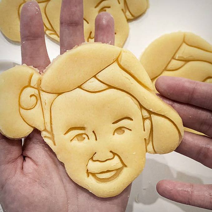 Custom Portrait Cookie Cutter