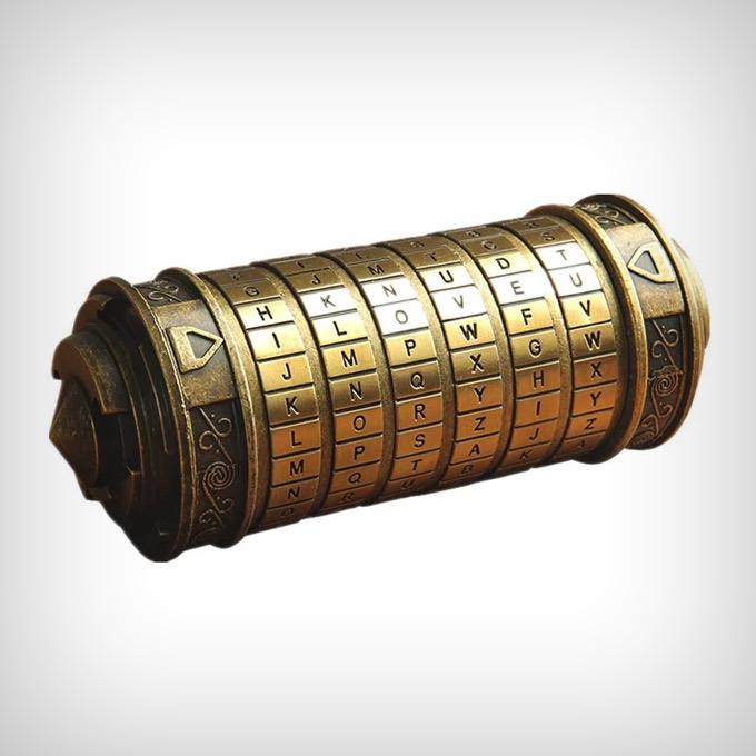 Da Vinci Code Mini Cryptex Gift Box