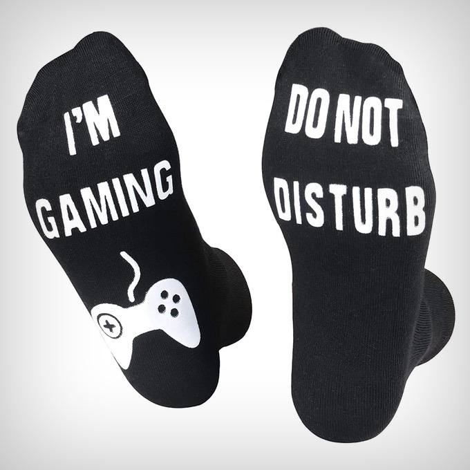 Do Not Disturb Gaming Socks