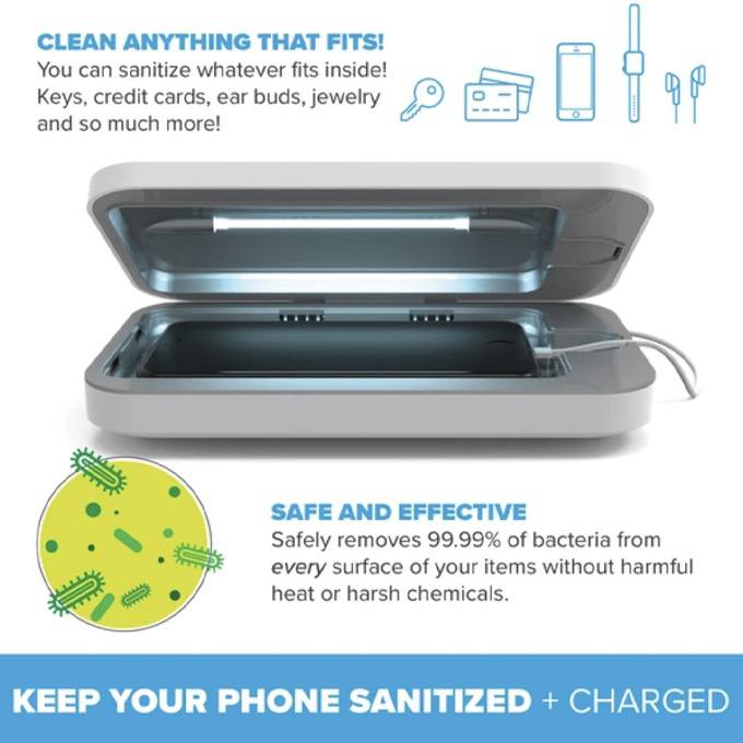 PhoneSoap UV Phone Sanitizer