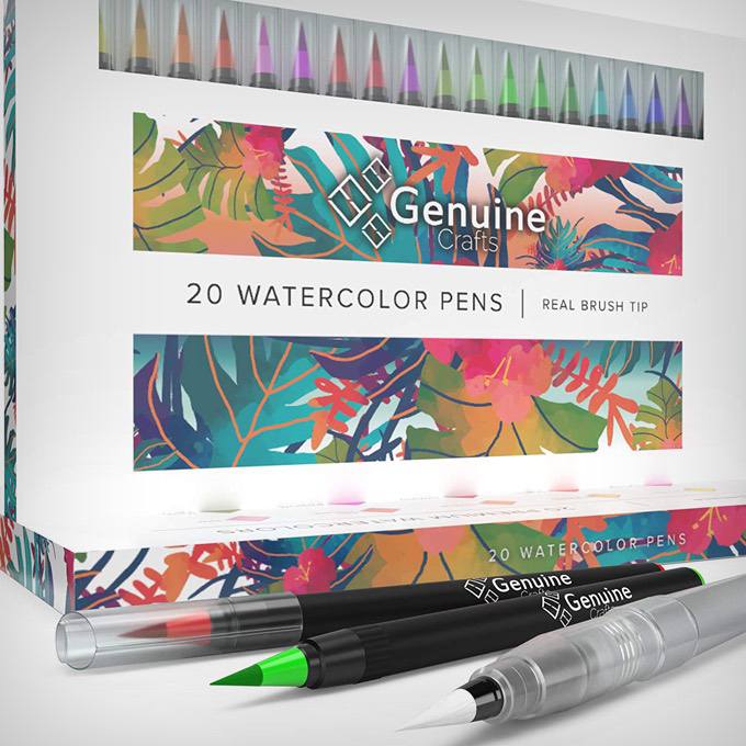 Watercolor Brush Pens