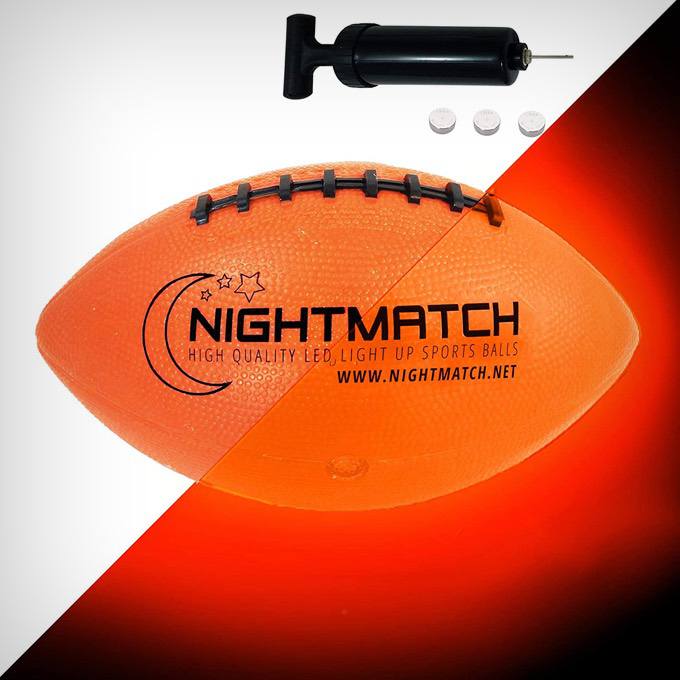 NIGHTMATCH Light Up LED Football
