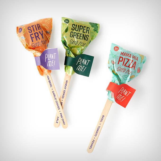 Culinary Seed Lollipops