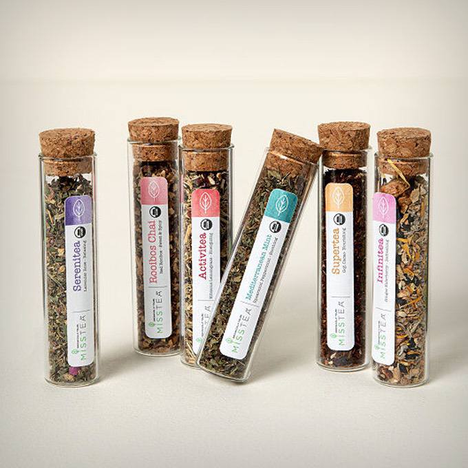Herbal Tea Test Tube Sampler