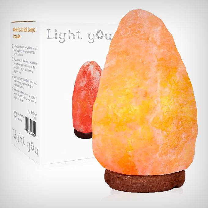 Air Purifying Himalayan Salt Lamp