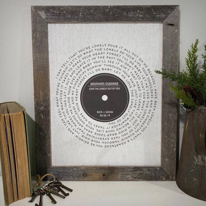 Vinyl Record Song Lyrics